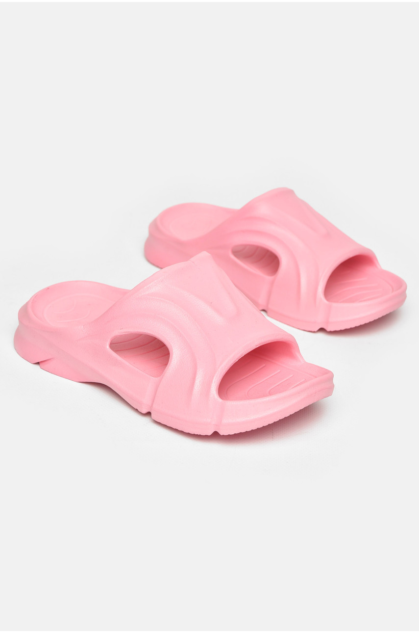 Шлепанцы пена женские розового цвета 5075-2 211258