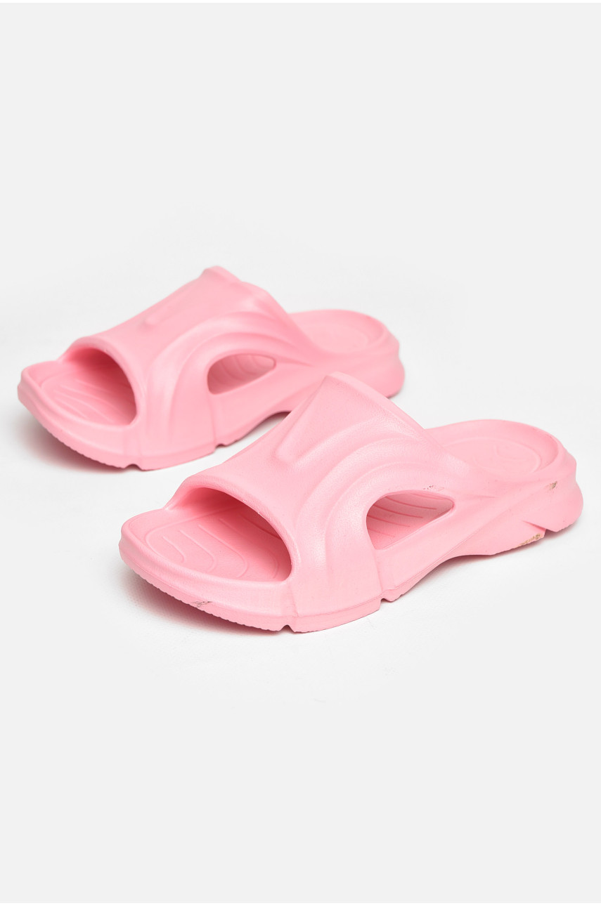 Шлепанцы пена женские розового цвета 5075-2 211258