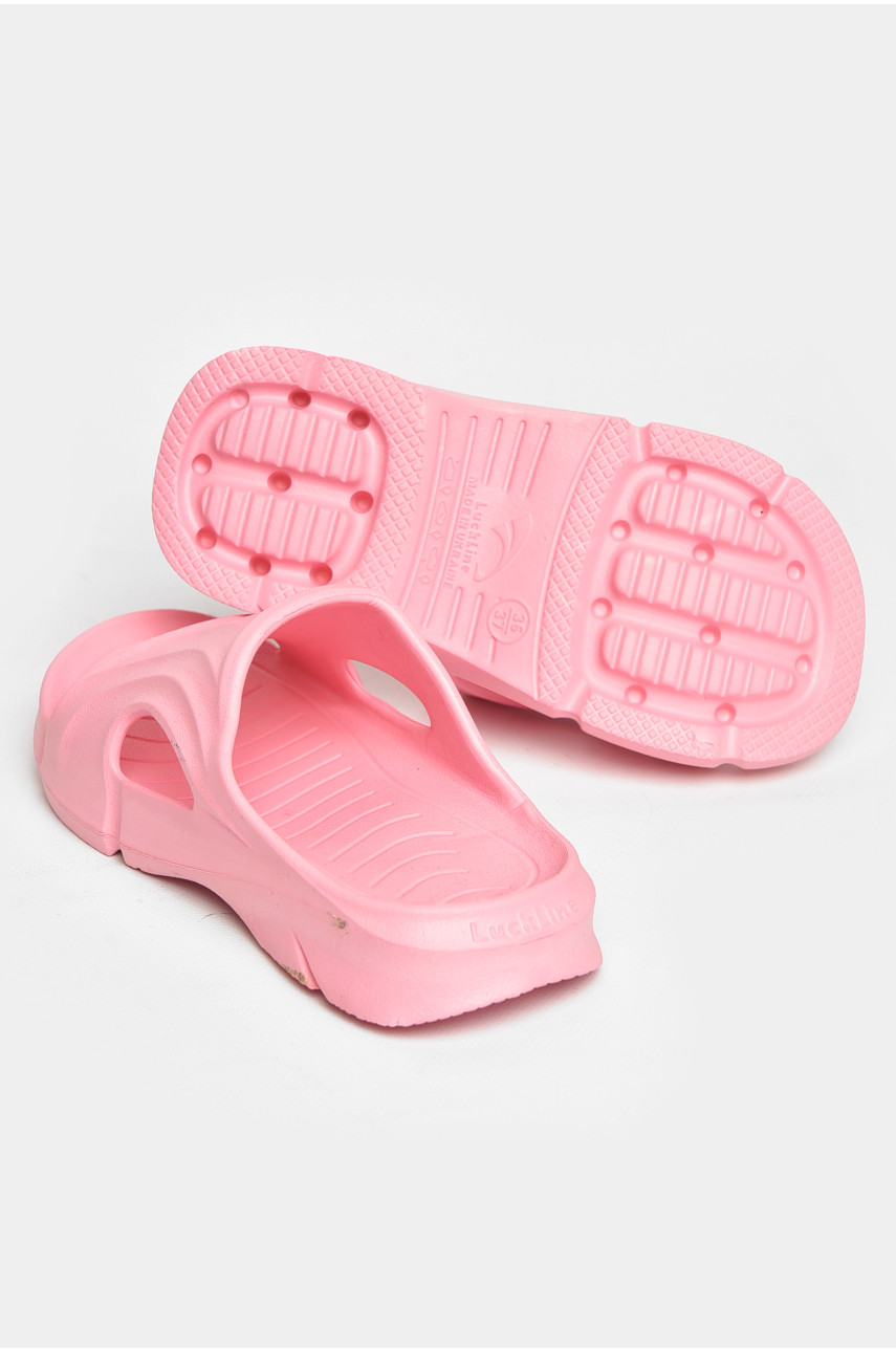 Шлепанцы пена женские розового цвета 5075-2 211258 Шлепанцы пена женские розового цвета 5075-2 211258