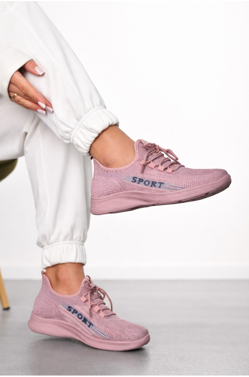 Кроссовки женские розового цвета м82-8 211288