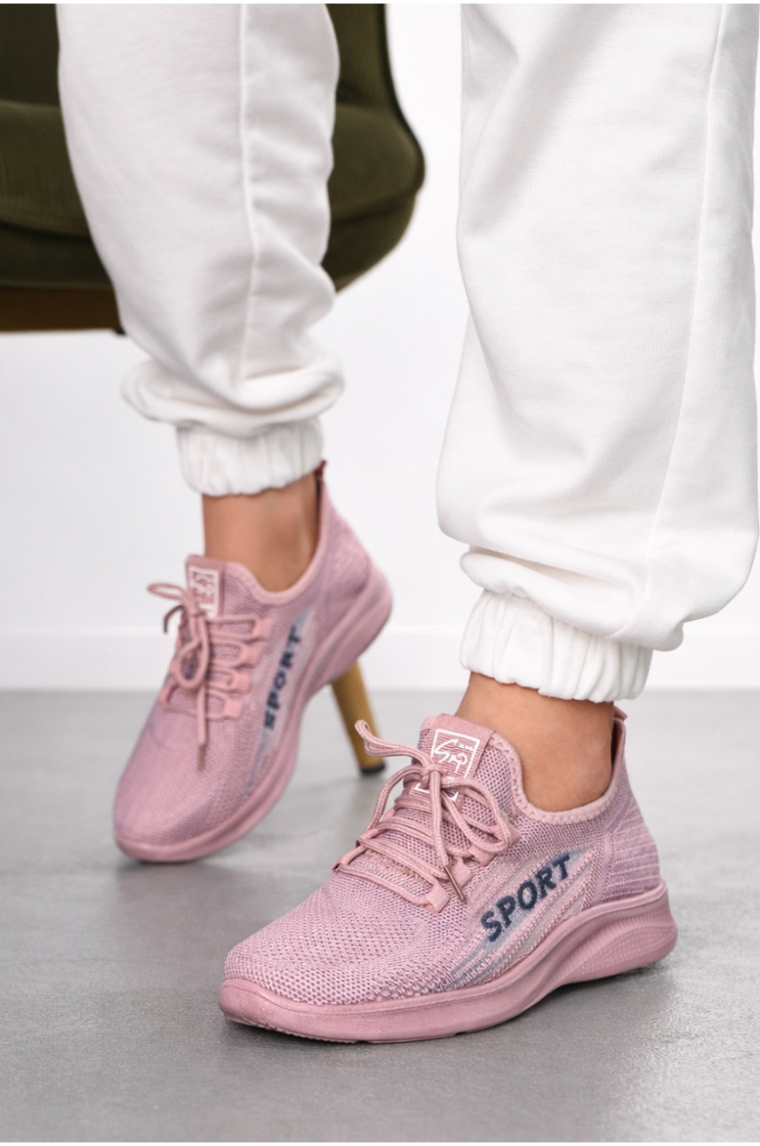 Кроссовки женские розового цвета м82-8 211288