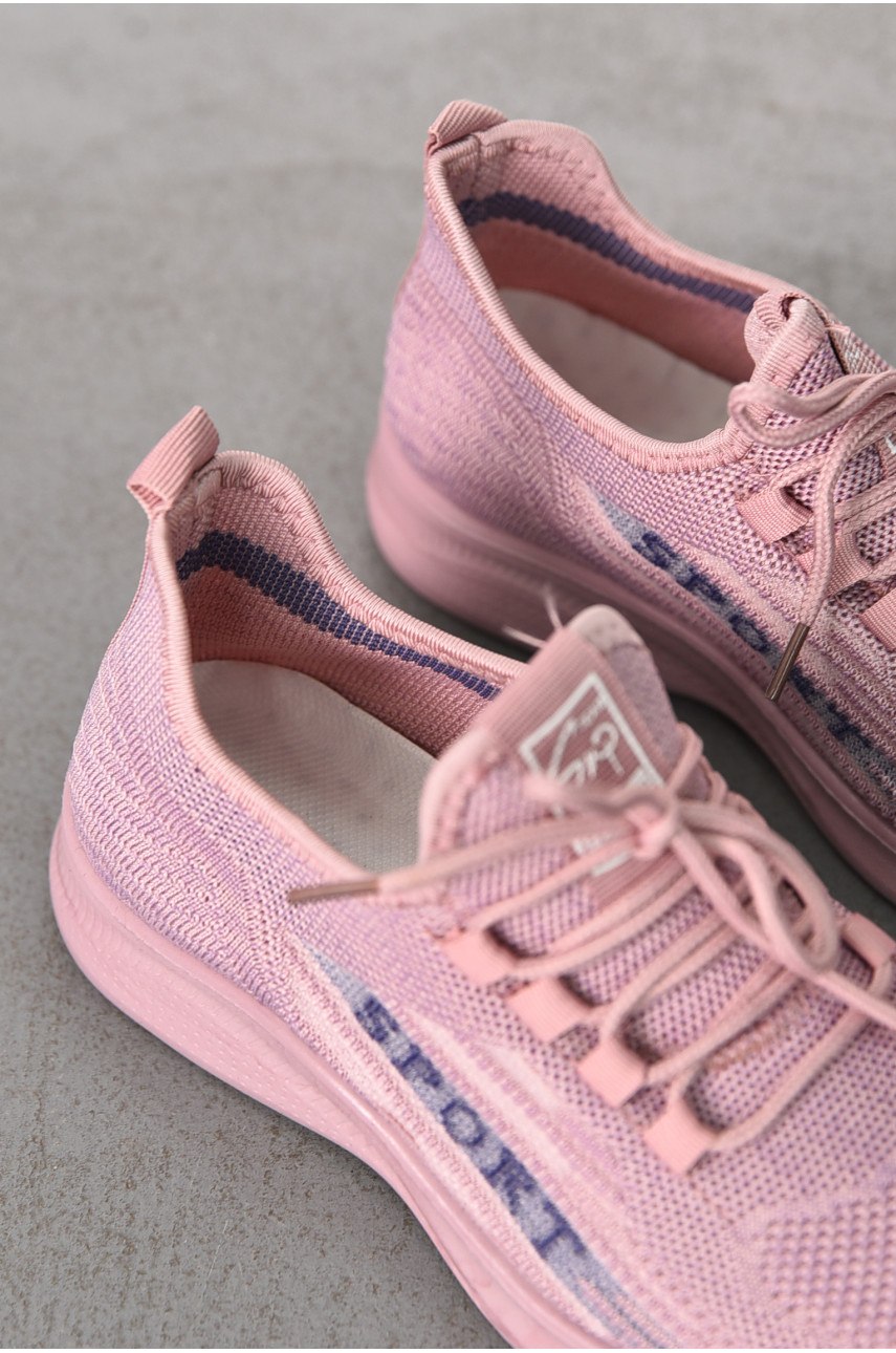 Кроссовки женские розового цвета м82-8 211288
