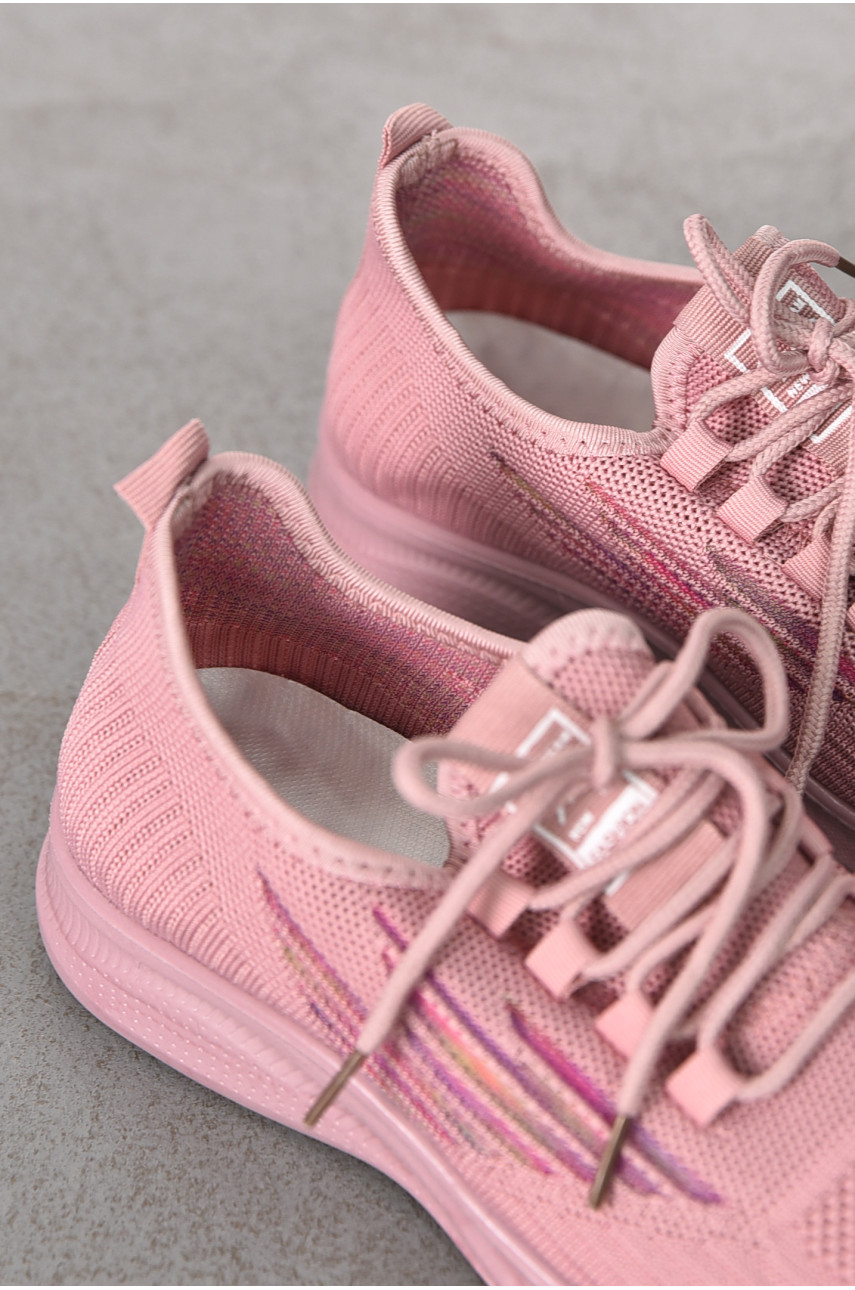 Кросівки жіночі рожевого кольору м88-8 211290