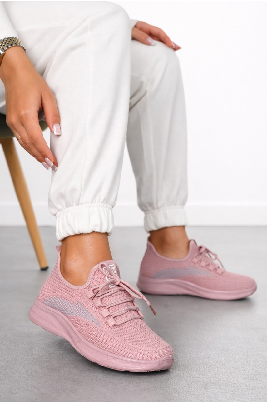 Кросівки жіночі рожевого кольору м85-8 211291