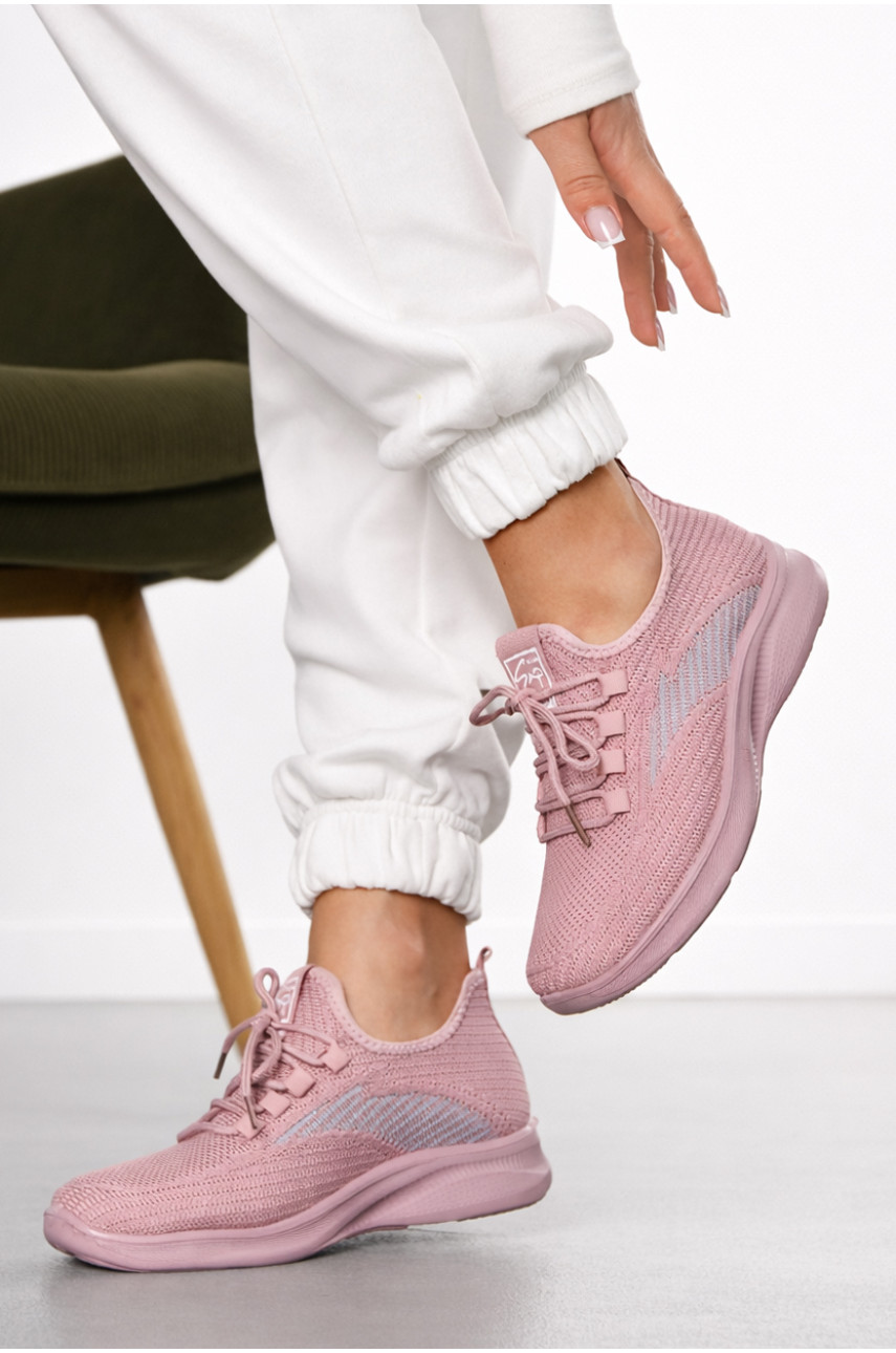 Кросівки жіночі рожевого кольору м85-8 211291