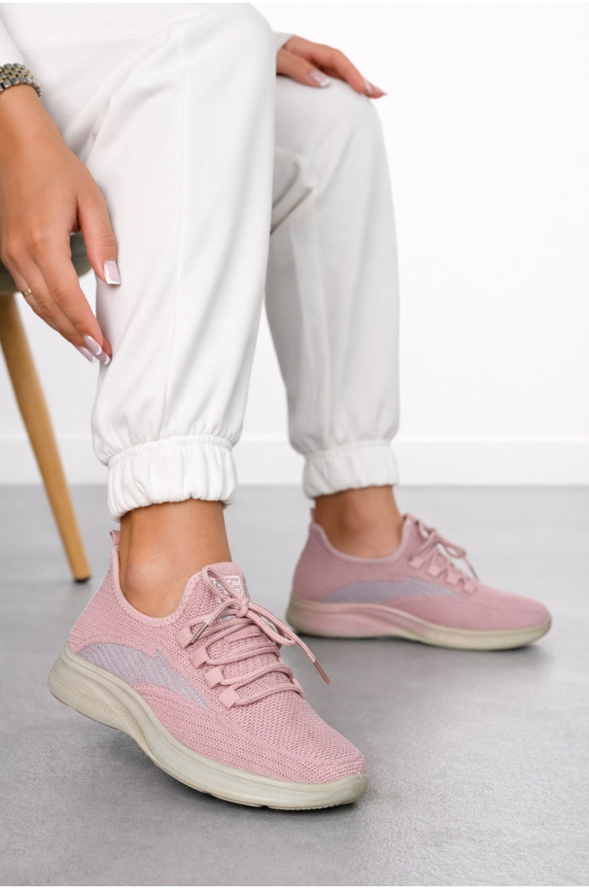 Кросівки жіночі рожевого кольору Уцінка м85-8 211292