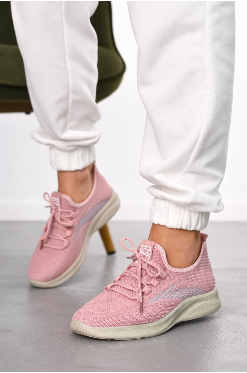Кросівки жіночі рожевого кольору Уцінка м85-8 211292
