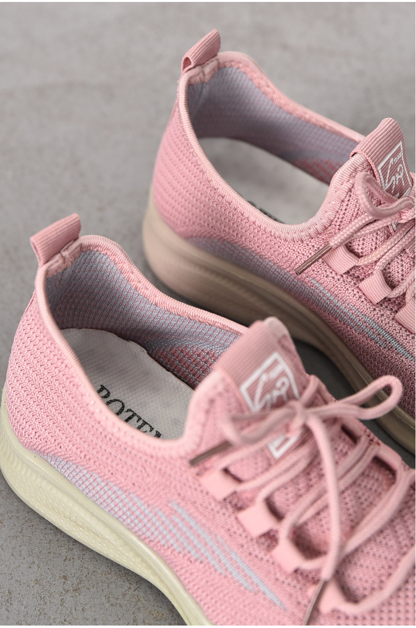 Кросівки жіночі рожевого кольору Уцінка м85-8 211292