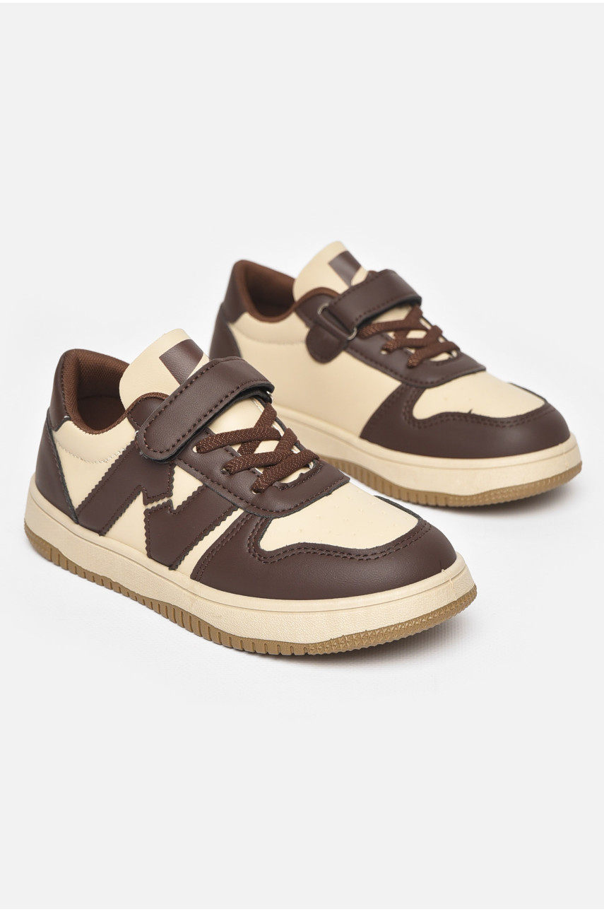 Кросівки дитячі бежевого кольору М3-1 211305