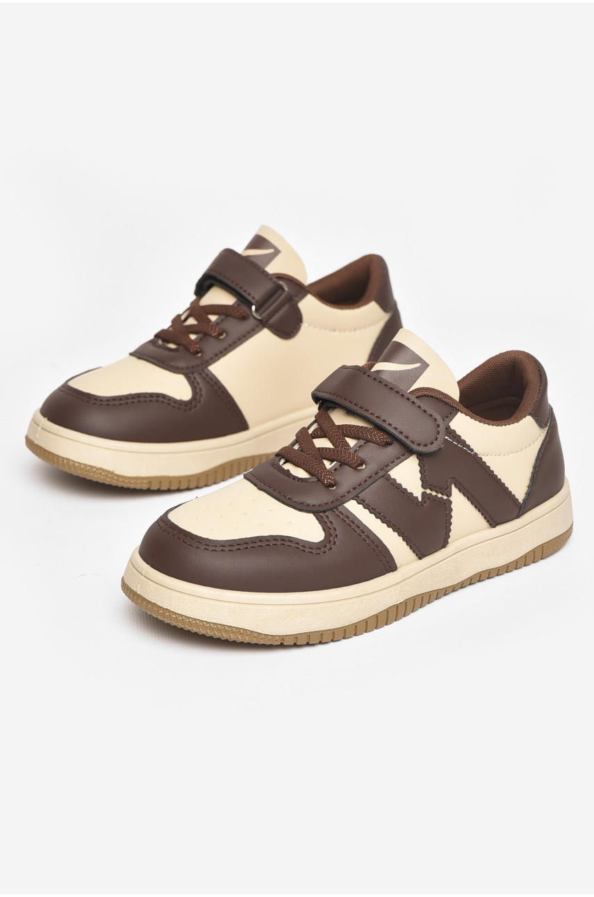 Кросівки дитячі бежевого кольору М3-1 211305