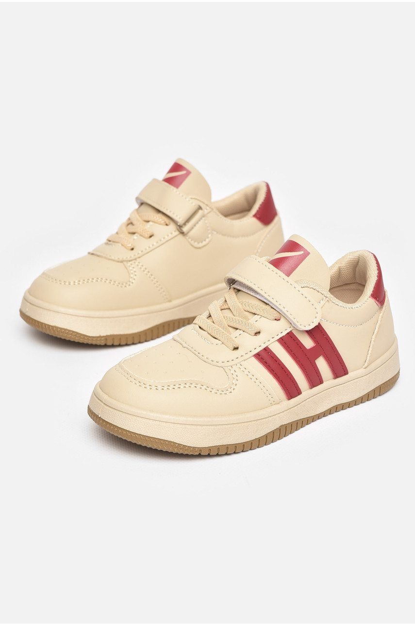 Кросівки дитячі бежевого кольору М1-6 211308