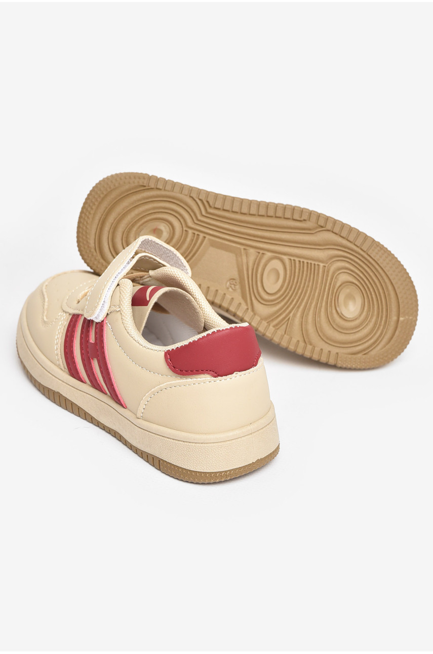 Кросівки дитячі бежевого кольору М1-6 211308