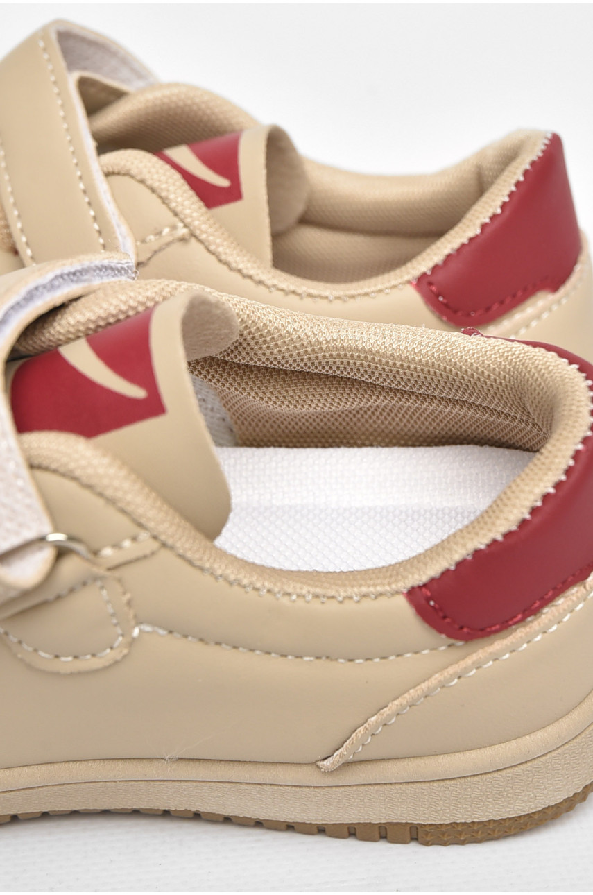 Кросівки дитячі бежевого кольору М1-6 211308