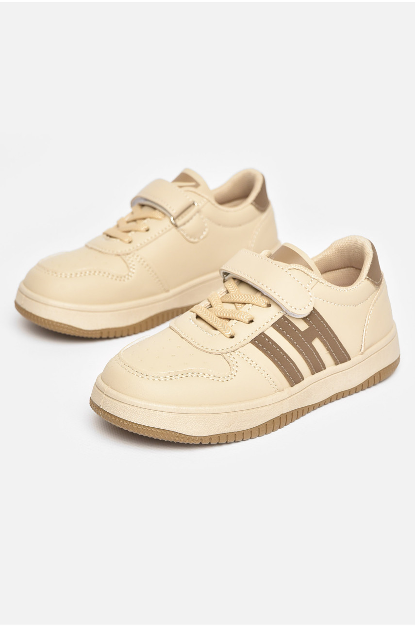 Кросівки дитячі бежевого кольору М1-3 211309