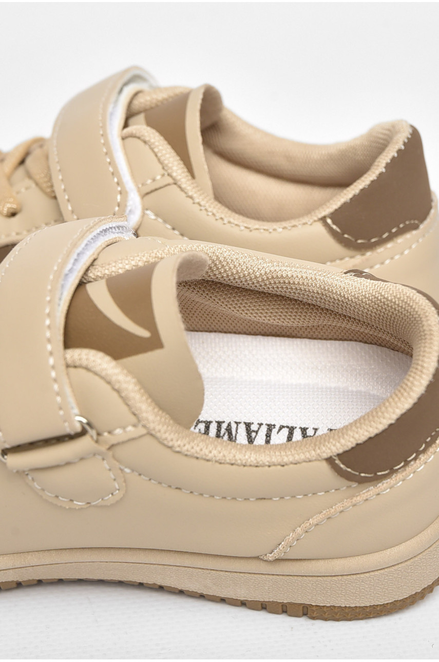Кросівки дитячі бежевого кольору М1-3 211309