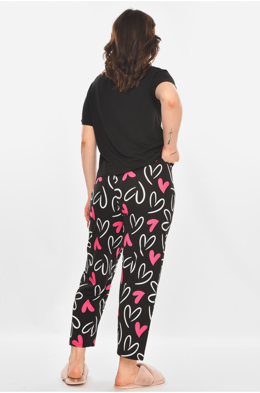 Пижама женская черного цвета 407 211370