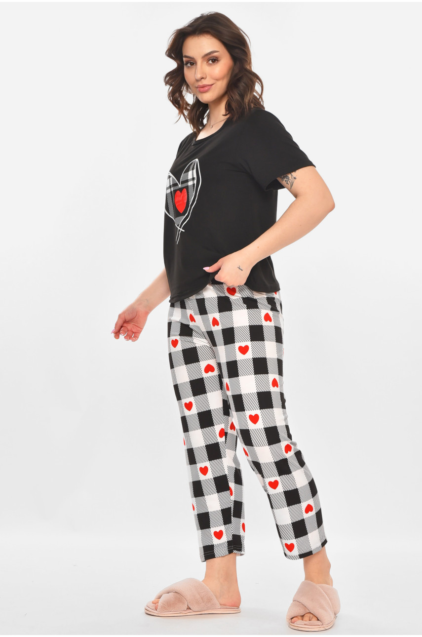 Пижама женская черного цвета 409 211375