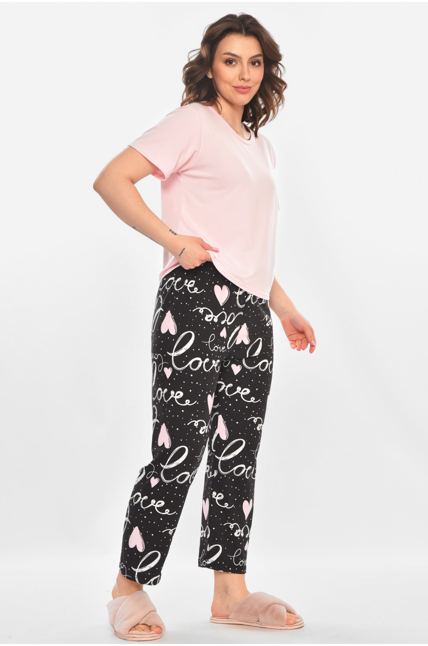 Пижама женская розового цвета 411 211376