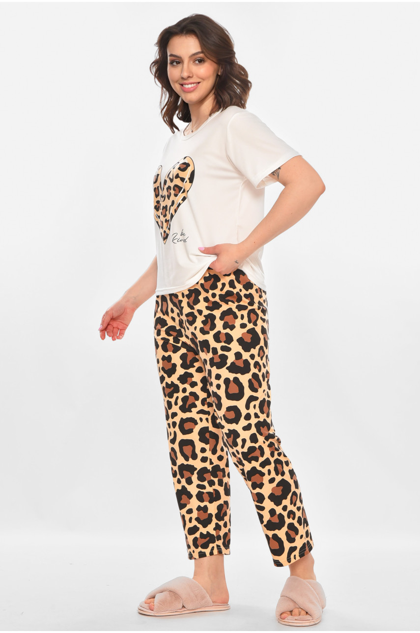 Піжама жіноча білого кольору 404 211377