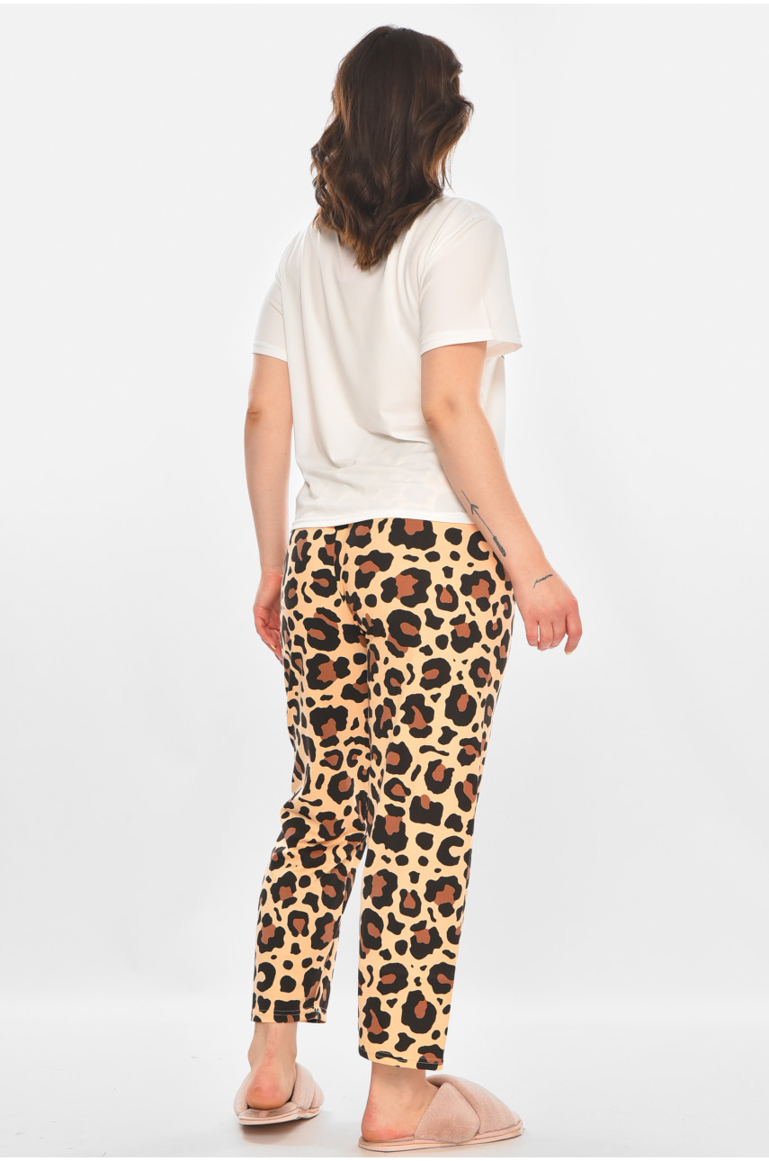 Піжама жіноча білого кольору 404 211377 Піжама жіноча білого кольору 404 211377