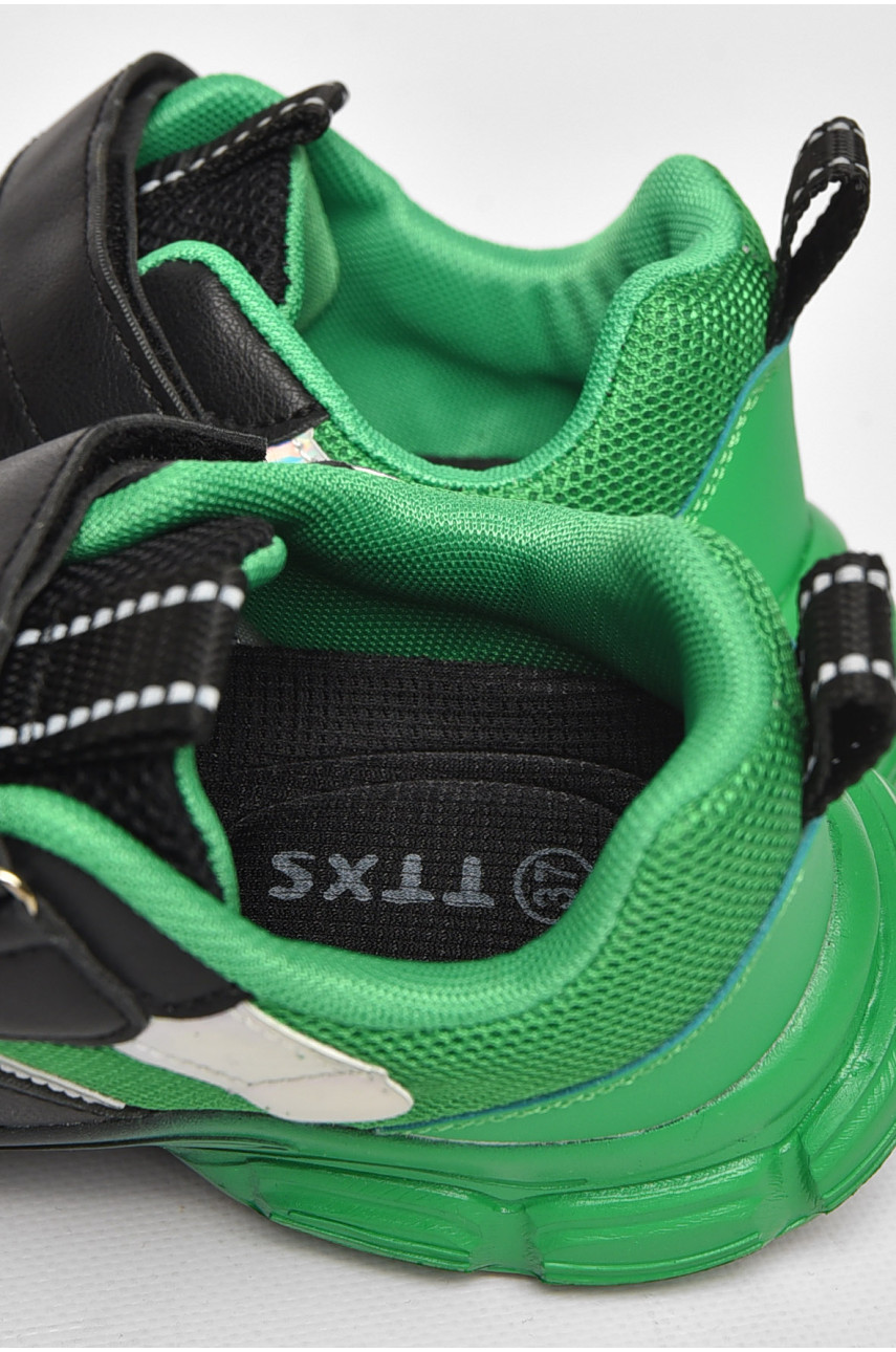 Кросівки підліток зеленого кольору С222 211384 Кросівки підліток зеленого кольору С222 211384
