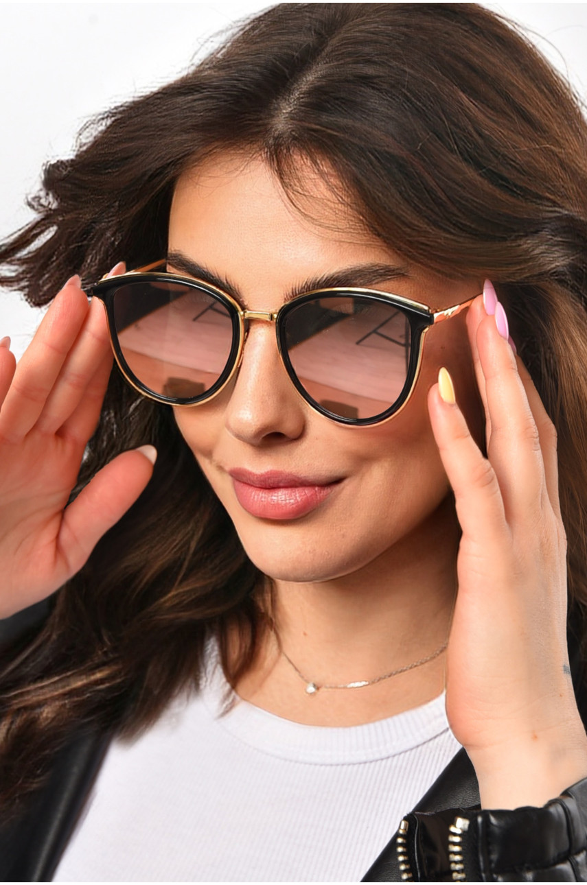 Очки женские золотого цвета 8395 211406