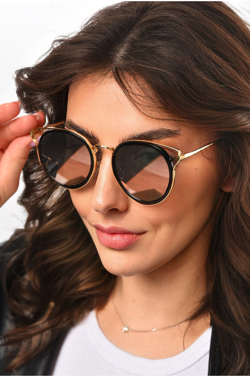 Очки женские золотого цвета 8399 211407