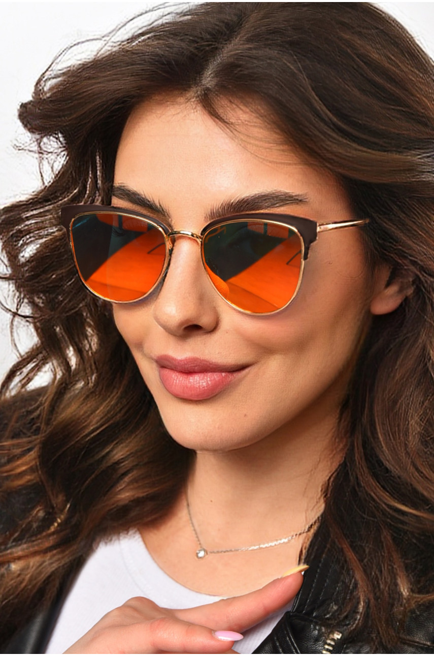 Очки женские золотого цвета 8317 211416