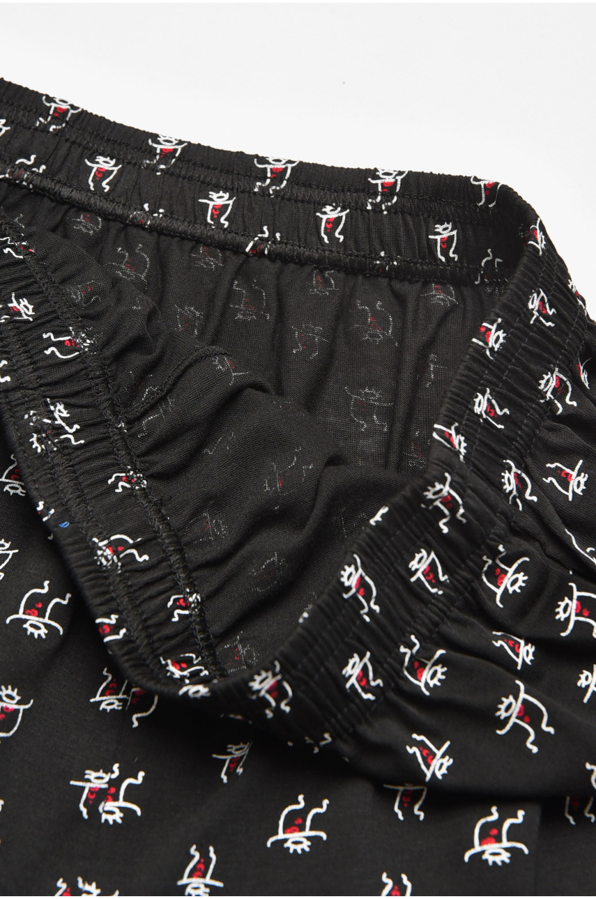 Трусы семейные мужские черного цвета 312 211423