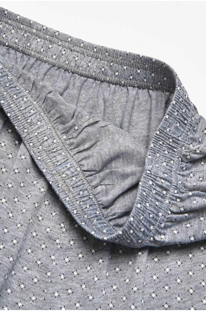 Трусы семейные мужские  серого цвета 312 211429