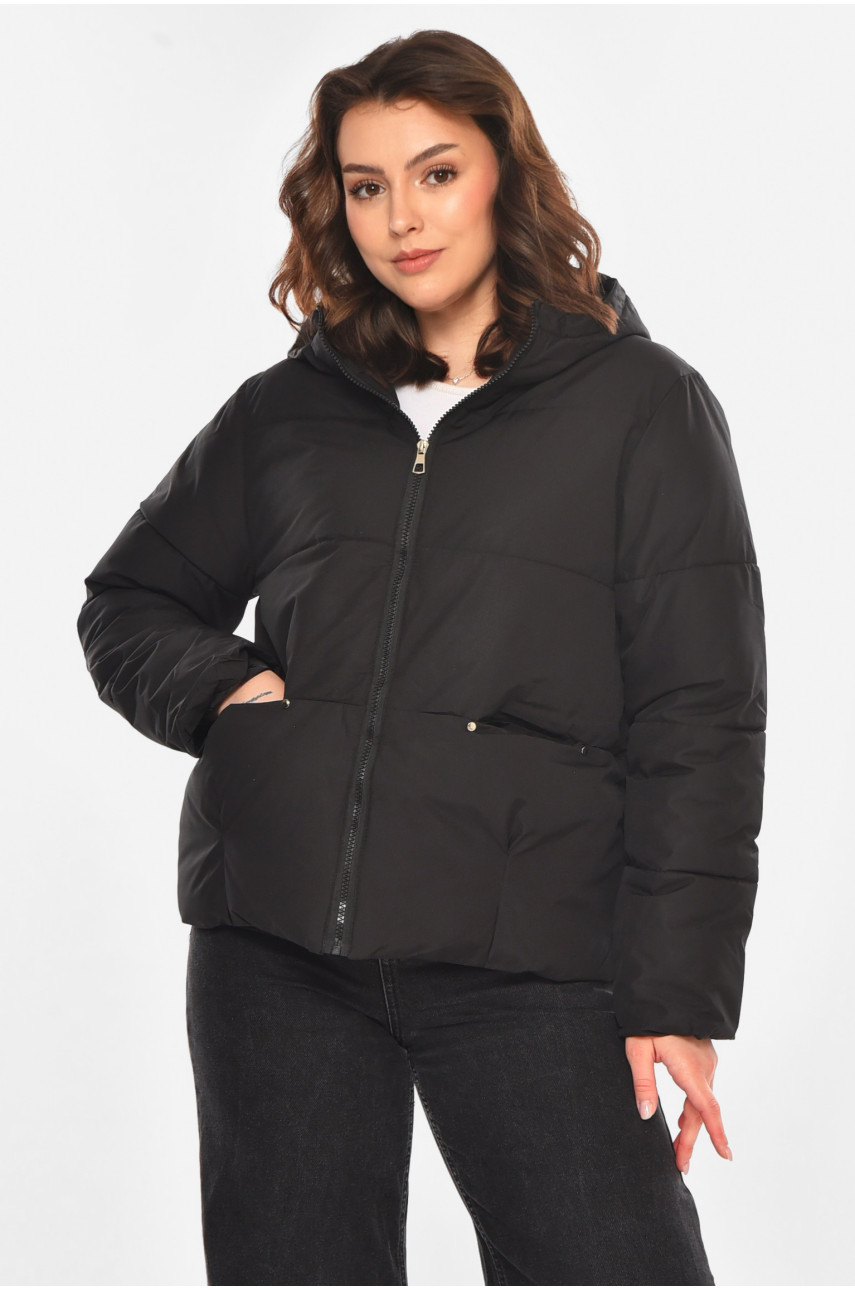 Куртка жіноча чорного кольору 2305 211431