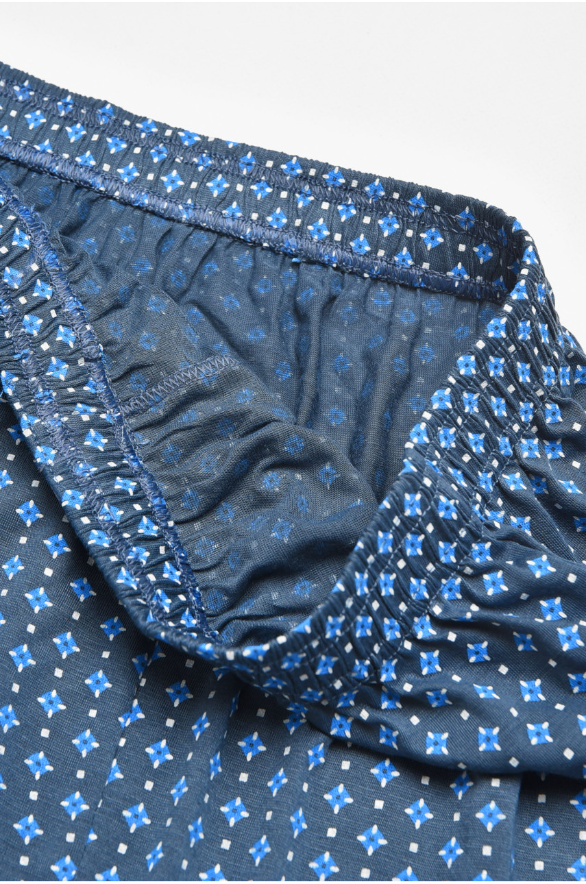 Трусы семейные мужские синего цвета 312 211432