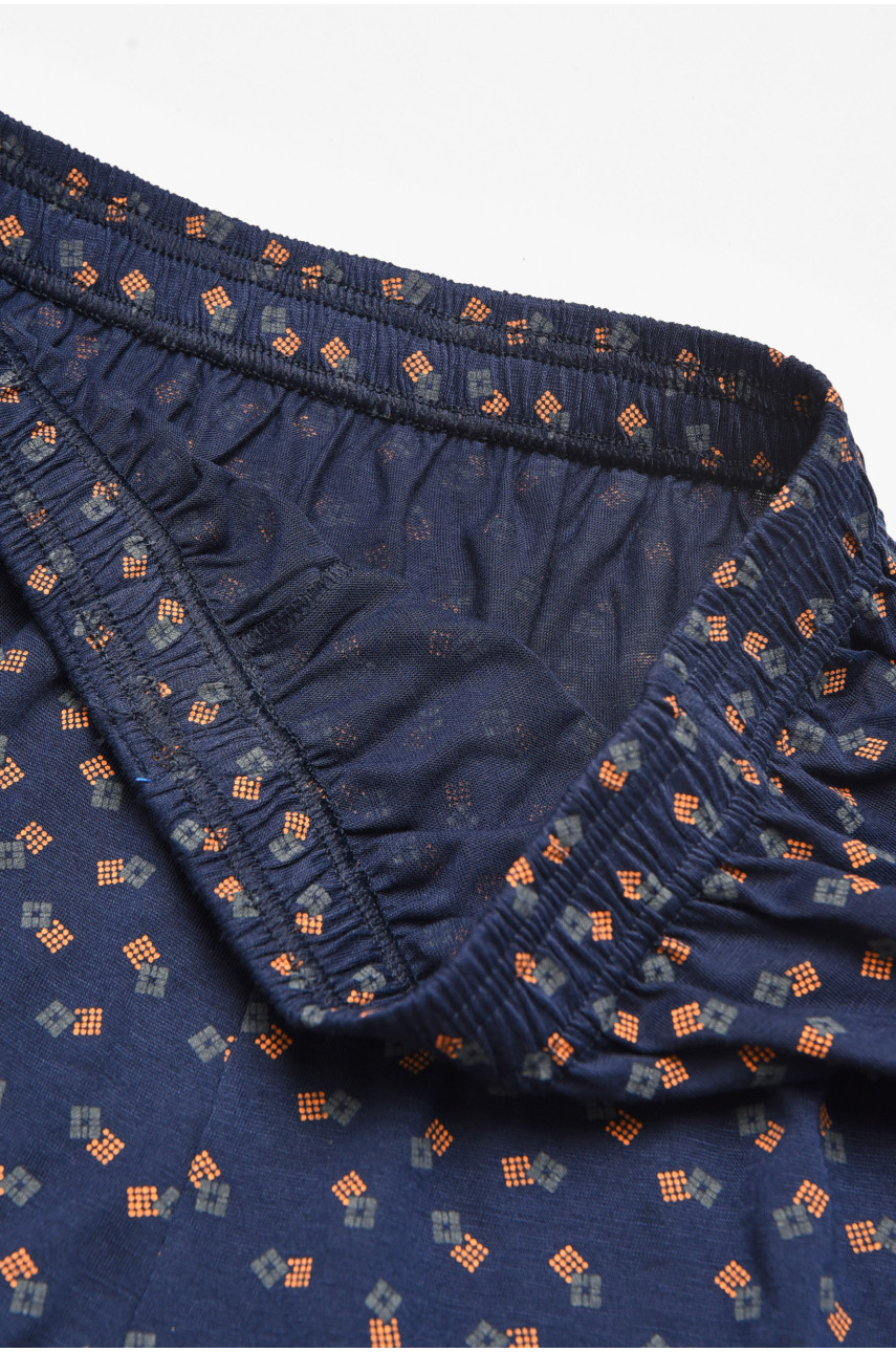 Трусы семейные мужские темно-синего цвета 312 211434