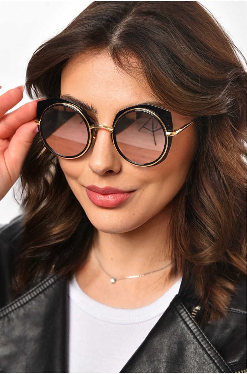 Очки женские золотого цвета 8392 211440