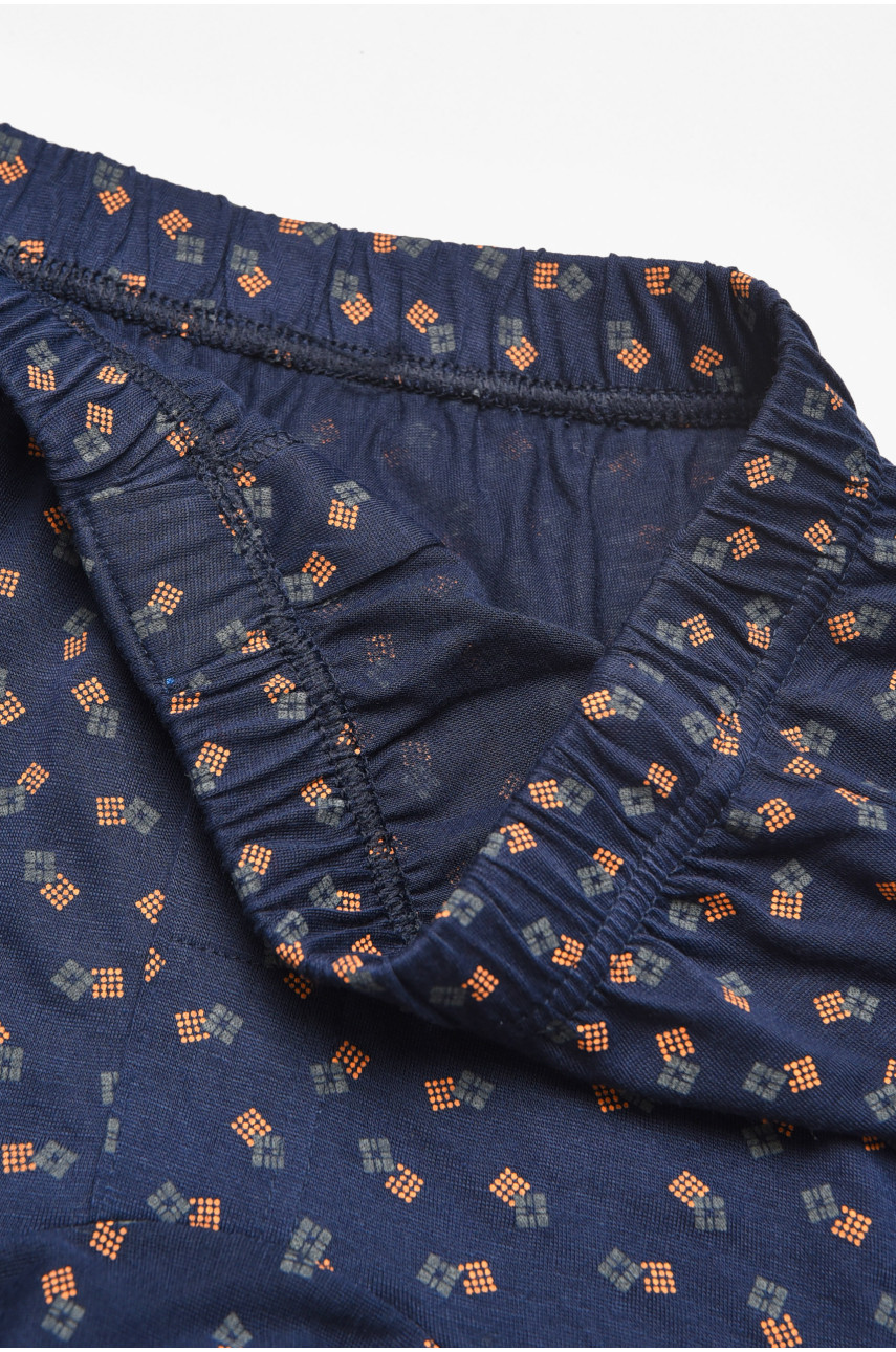 Трусы семейные мужские темно-синего цвета 312 211475