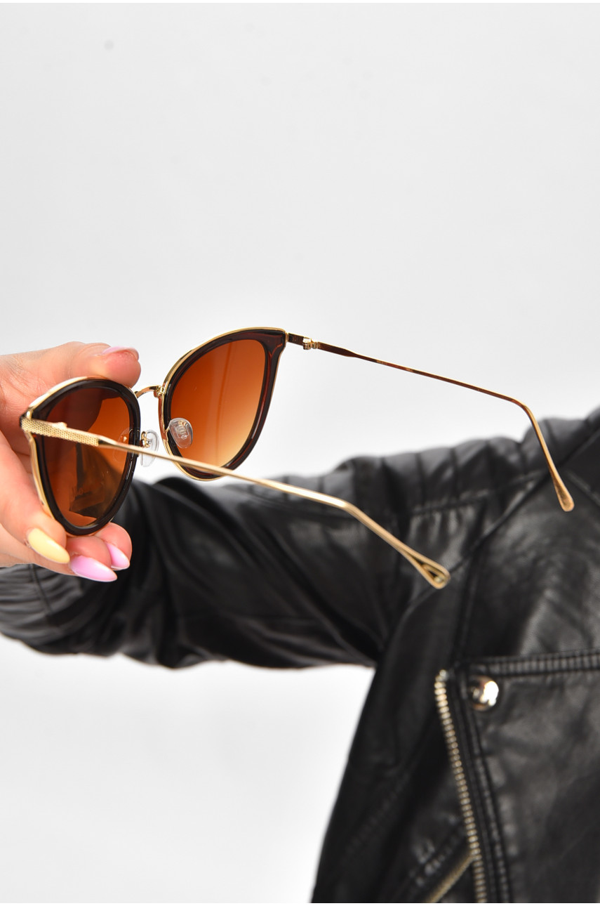 Очки женские золотого цвета 211478