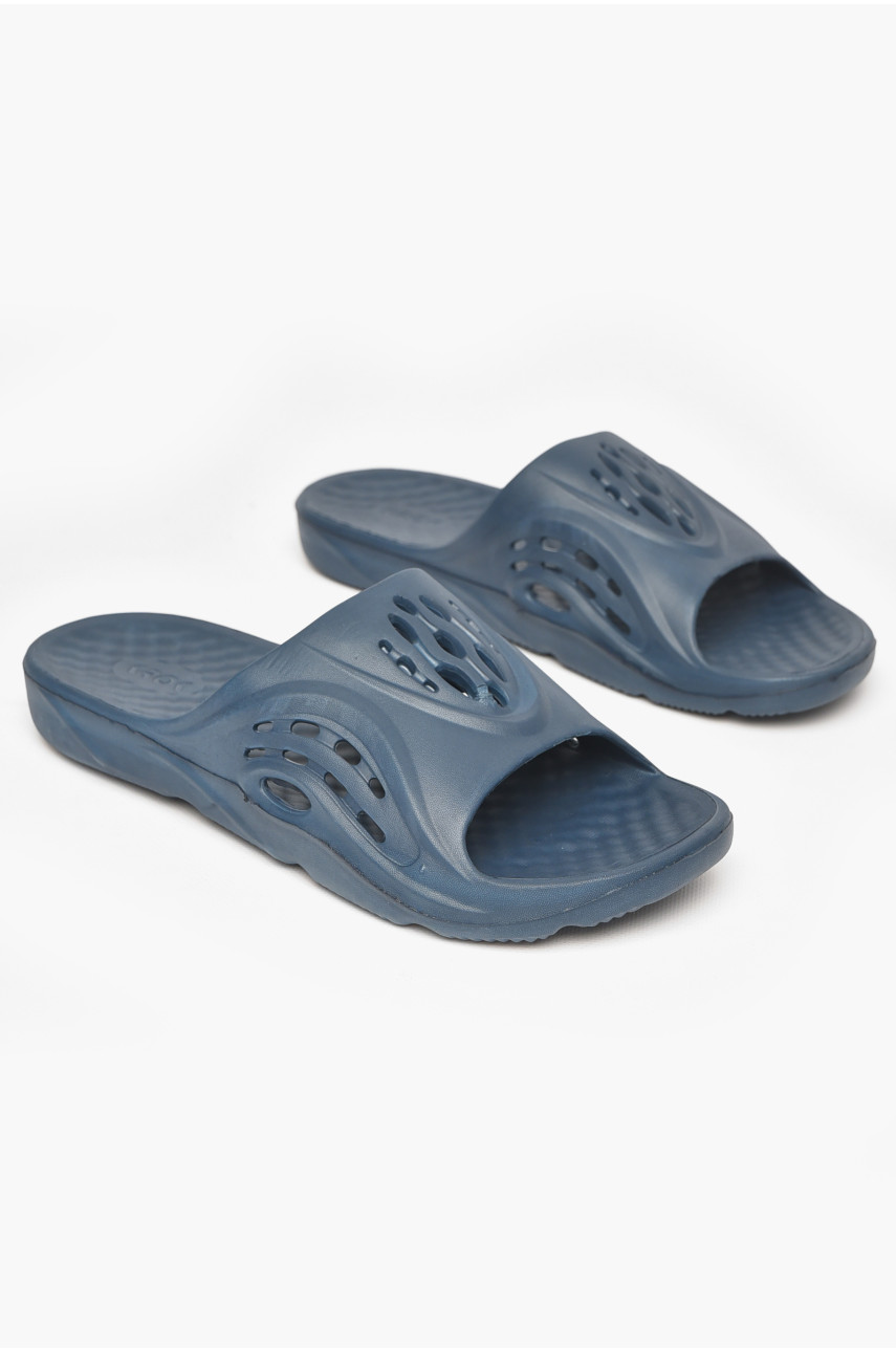 Шльопанці чоловічі піна синього кольору с73 211528