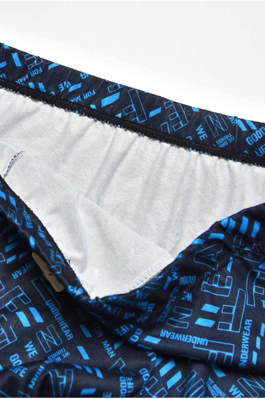 Боксеры мужские тёмно-синего цвета с принтом DO1878 211600