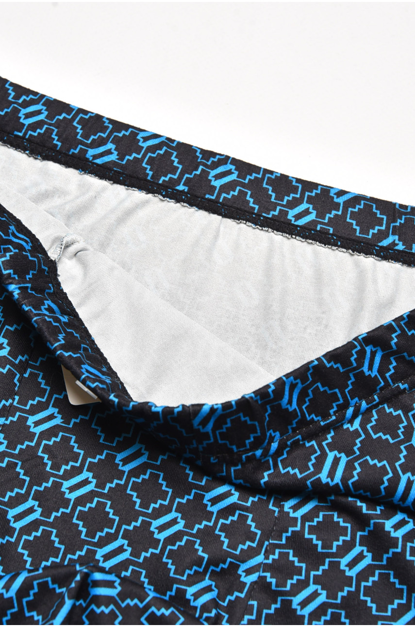 Боксеры мужские тёмно-синего цвета с принтом DO1873 211620