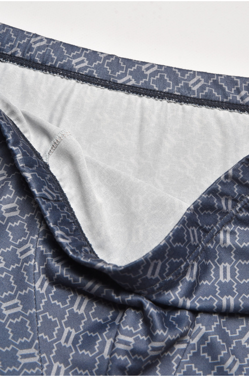 Боксеры мужские серого цвета с принтом DO1873 211621