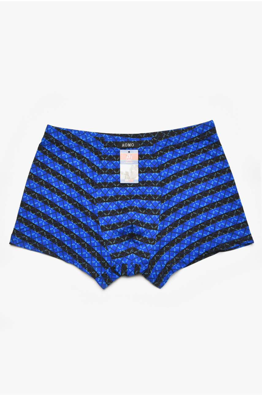 Боксери чоловічі чорного кольору з принтом 211674