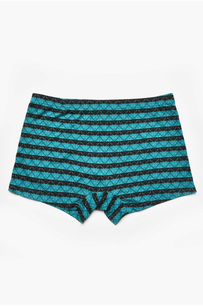 Боксери чоловічі чорного кольору з принтом 211675