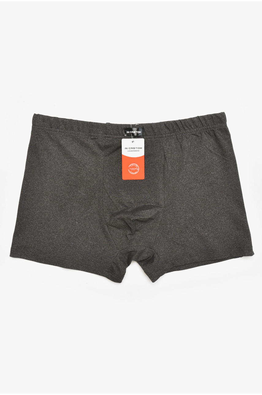 Боксеры мужские серого цвета 211697