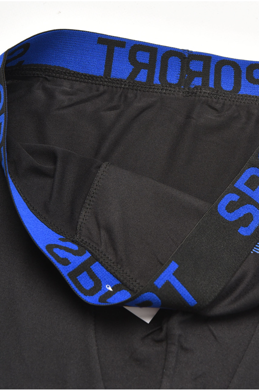 Боксеры мужские черного цвета с принтом Z064 211702