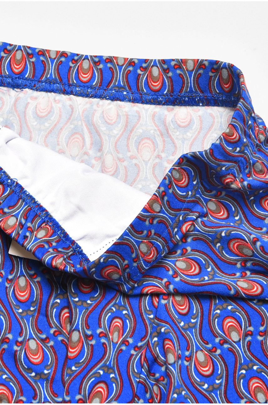 Боксеры мужские синего цвета с принтом 211717 Боксеры мужские синего цвета с принтом 211717