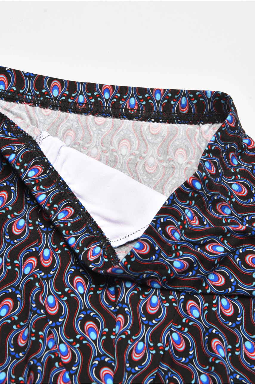 Боксери чоловічі чорного кольору з принтом 211719