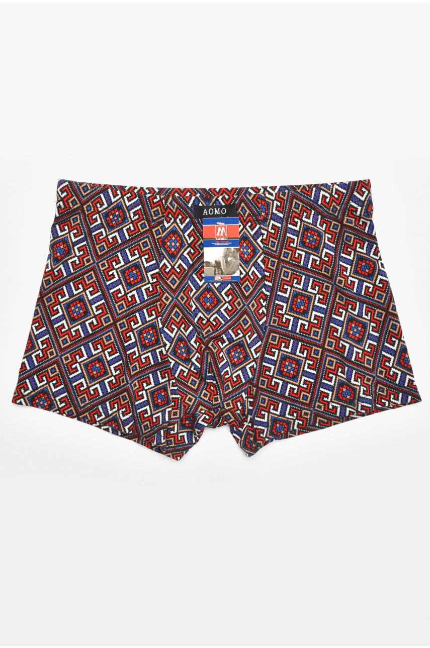 Боксеры мужские черного цвета с принтом 211726