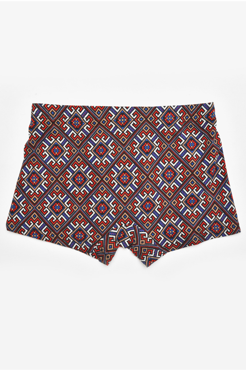 Боксеры мужские черного цвета с принтом 211726