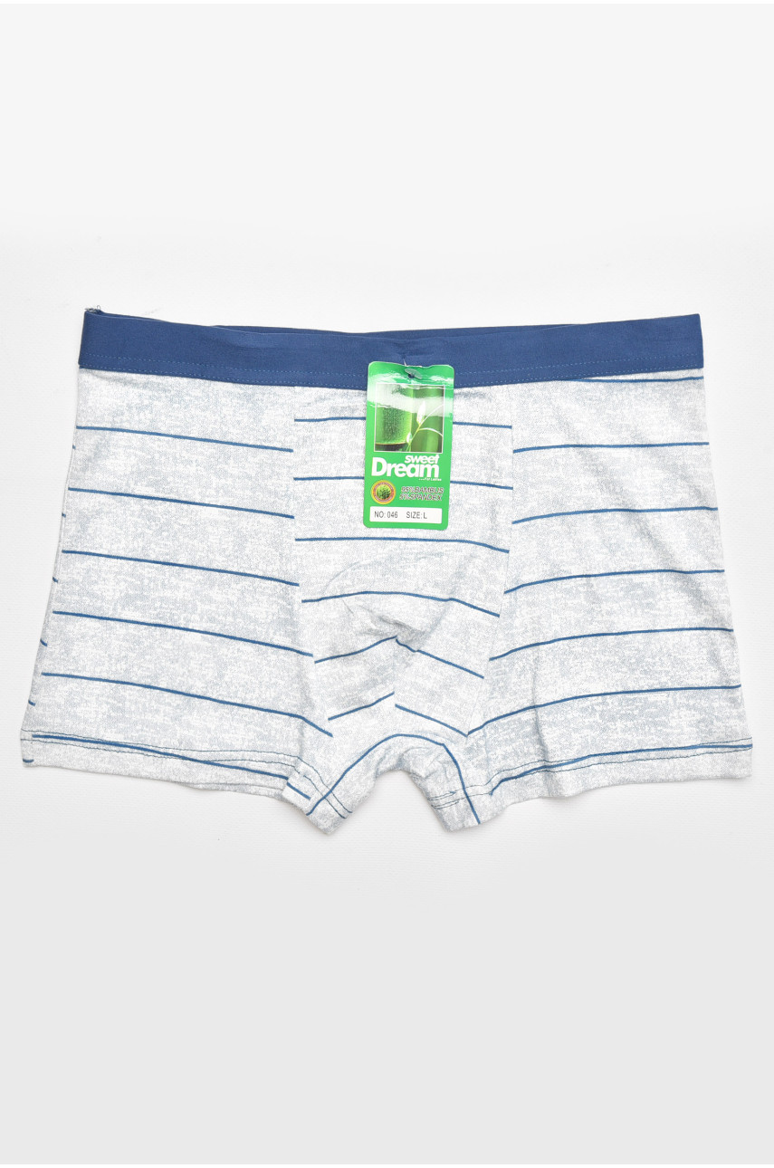 Боксеры мужские белого цвета с принтом 046 211732