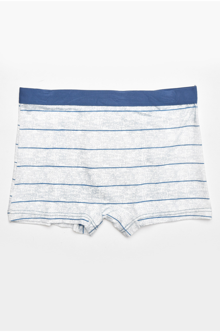 Боксеры мужские белого цвета с принтом 046 211732